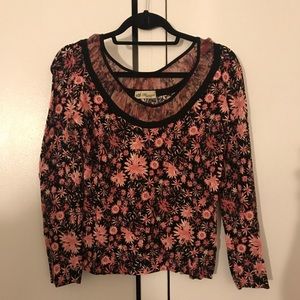 Floral Printed Italian Women’s Top